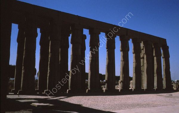 Processional Collonade of Amenophis III, Karnak Temple, Luxor